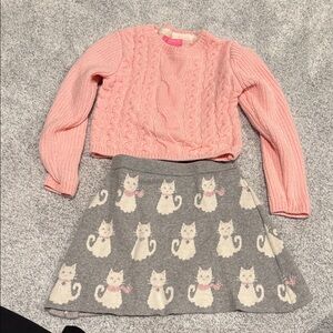 Isaac Mizrahi Pink Cable Knit Sweater